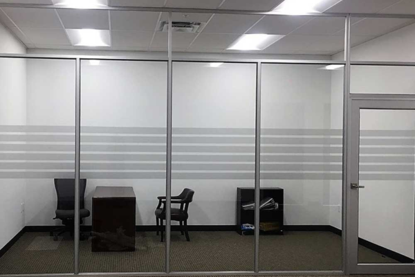 Frosted Glass Film for Office Partitions